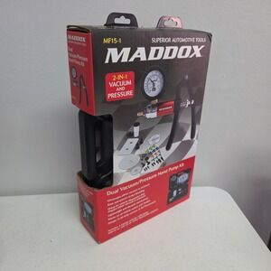 Maddox MF15-1 Dual Vacuum Pressure Hand Pump Kit Brake Bleeder